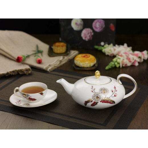Bộ trà Elip Thiên Kim - Quà Tặng á Châu - Công Ty TNHH Thiết Bị An Toàn Bảo Hộ á Châu